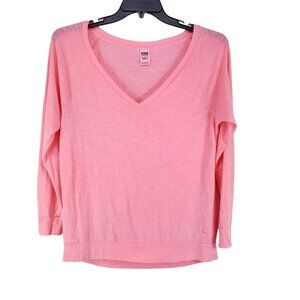 Victoria Secret Pink T-Shirt Women's Size XS Pink